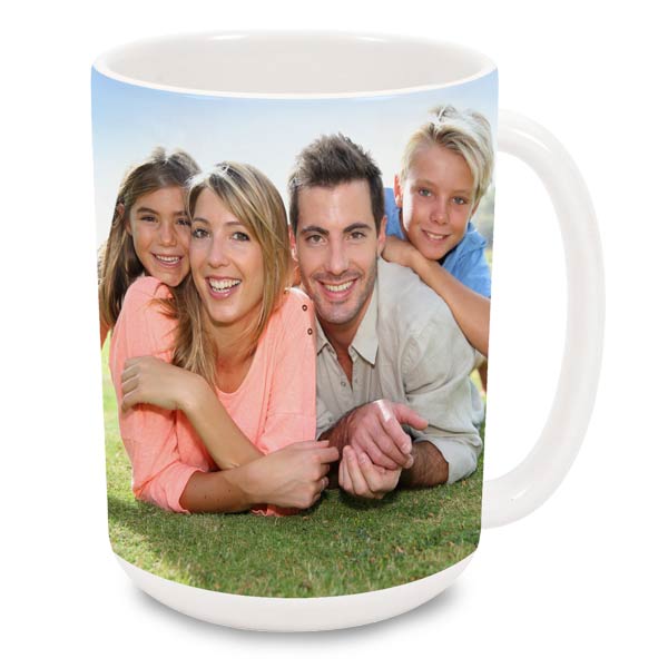 Create a large mug for your coffee or tea and enjoy it daily