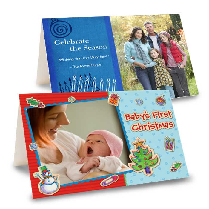 Send and share your Christmas photos with Print Shop Holiday Greeting Cards