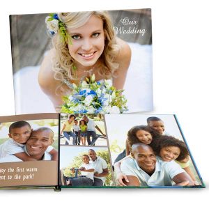 Share your favorite moments with ease by showcasing them in our custom lay flat photo books.