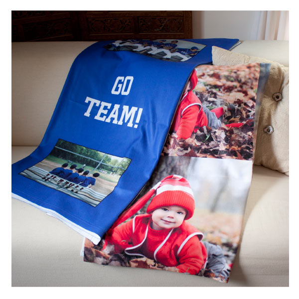 Customize your photo blanket any way you like with Print Shop Lab