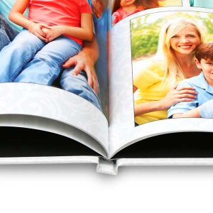 Our photo books include a personalized glossy cover perfect for highlighting your best photos.