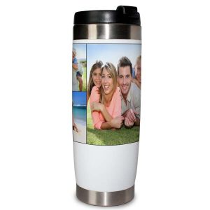 Perfect for your morning commute, create a travel tumbler to keep your drink hot
