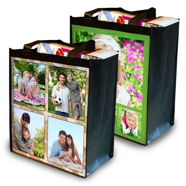 Create a grocery bag to suit your style and carry your items while shopping