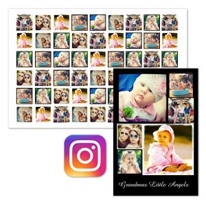 Showcase up to 77 of your favorite Instagram moments with our custom printed Instagram posters!