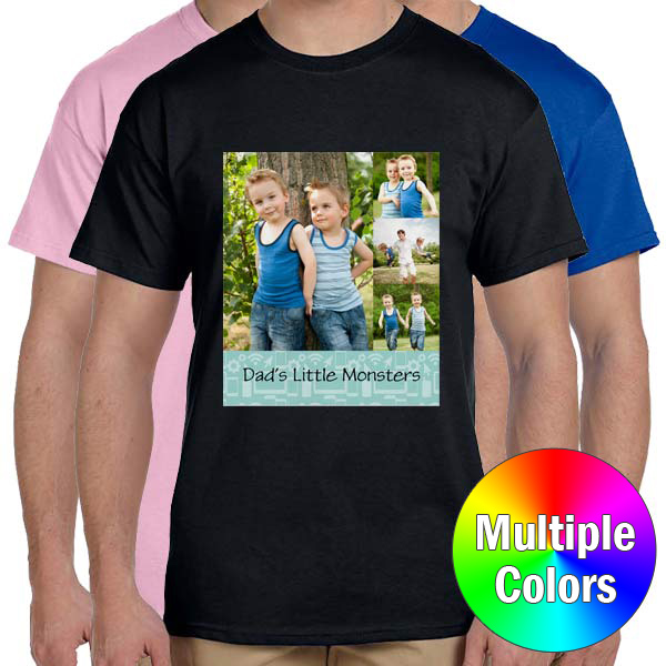 Crate a shirt for dad or for yourself with Print Shop personalized t-shirts