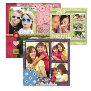 Create pages for your scrapbook using our online digital builder, scrapbook prints are easy