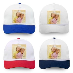 Personalize your own baseball cap available in multiple colors and options