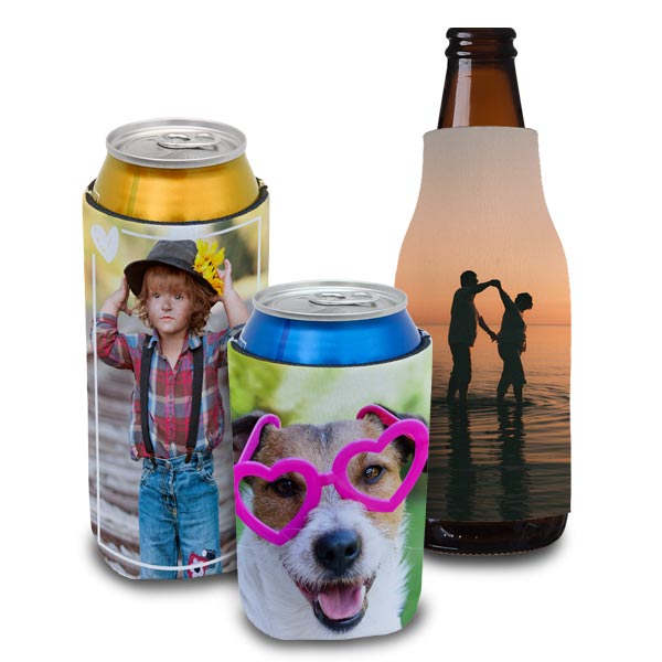 Create your own koozie to keep your drink cool, made for cans or bottles
