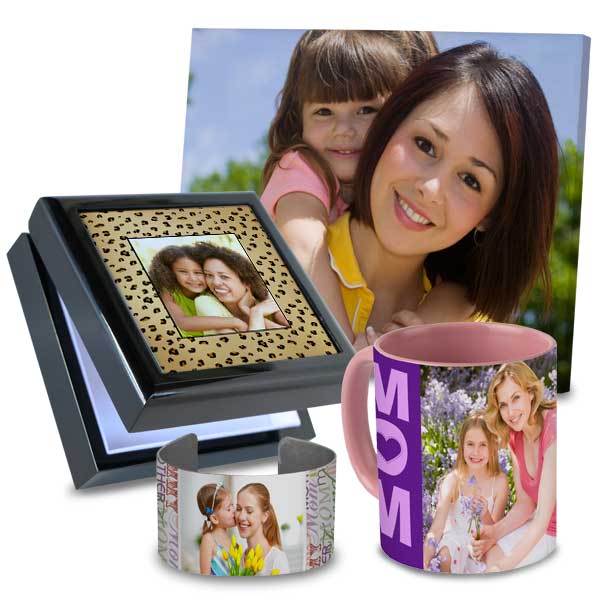 Personalized products for mom are perfect for Mother's Day, create something she'll love